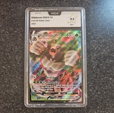 Pokemon TCG - Rillaboom VMAX 18/192 - Rebel Clash - Full Art Holo mint