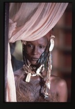 Iman Heart of Darkness Exotic Costume Tattoos Original 35mm Transparency Stamped