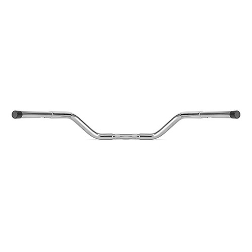 4.75" Rise Beach Bar Chrome Handlebar For Harley Softail Touring Sportster XL - Picture 4 of 6