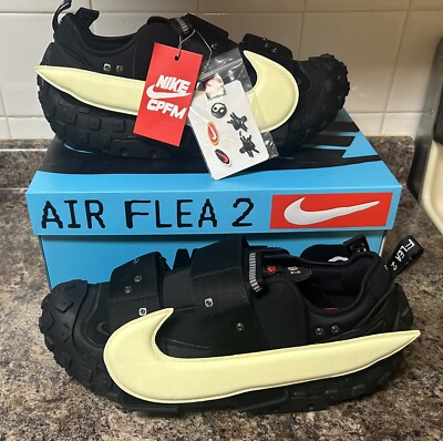 Size 15 Nike Air Flea x Cactus Plant Flea Market Low Black Alabaster  CPFM - Main Image