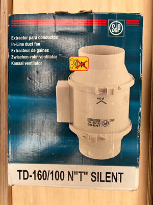 Soler & Palau 4 Zoll (100 mm) Inline Rohrventilator