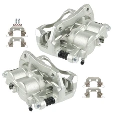 LABLT Front Brake Calipers w/ Bracket Pair 2 For Honda Odyssey 2005 - 2010 3.5L