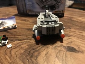 LEGO #75126 Star Wars Microfighters First Order Snowspeeder COMPLETE storm troop