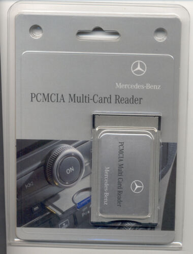 ORIGINAL Mercedes PCMCIA 16 Gb SpeicherKarte + USB Cardreader NEU W221 W212 W207