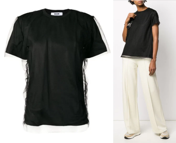 Msgm cotton t-shirt