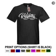 Royalty Crown T-Shirt King Street Drag Racing Tee JDM KDM Muscle Car Shirt Gear