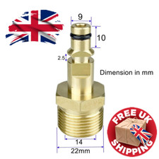 M22 to Karcher Quick Connect Adapter High Pressure Hose Fitting K2 K3 K4 K5 K7