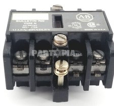 Allen Bradley 700-NA40 /B Front Deck Cartridge Contact Block, Type N
