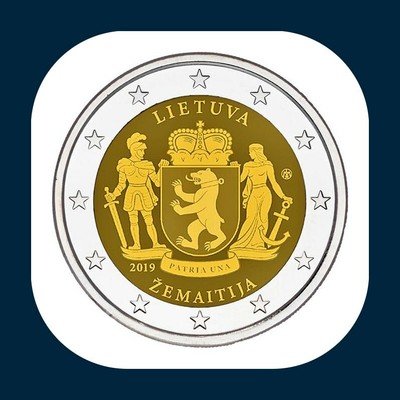 Евро монеты литвы