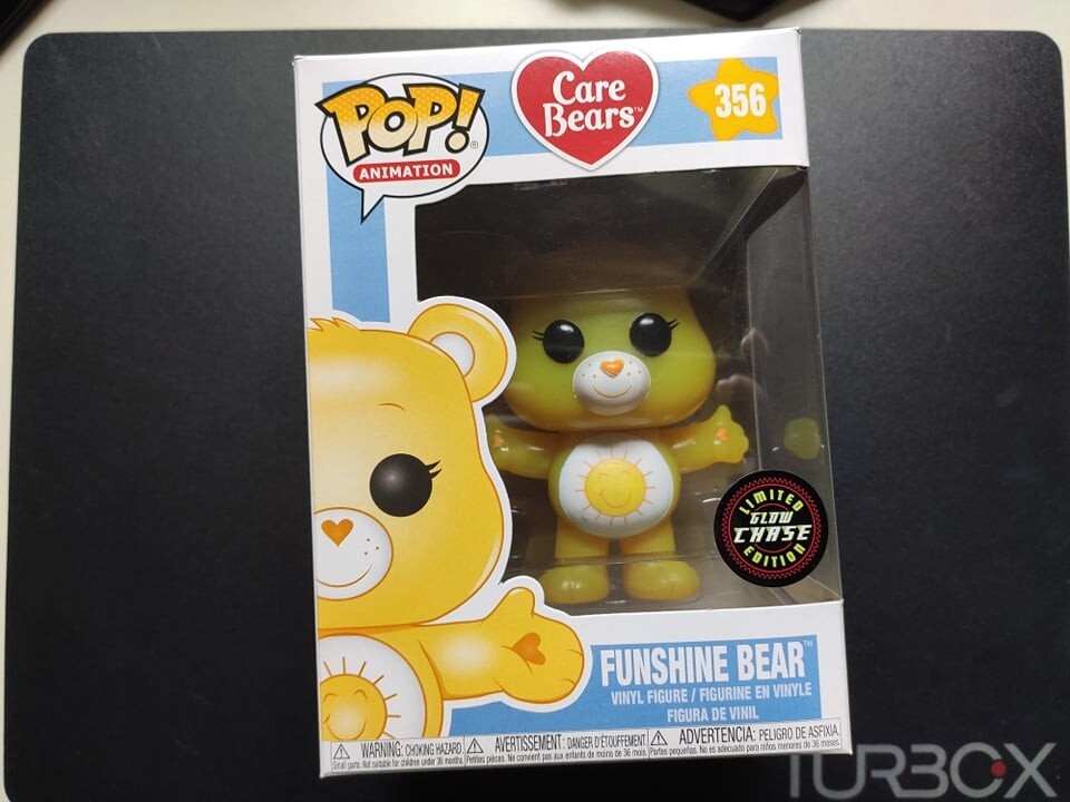 Funko Pop! #356 Osos De Cuidado Oso Funshine Brillo En La Oscuridad - Perseguir