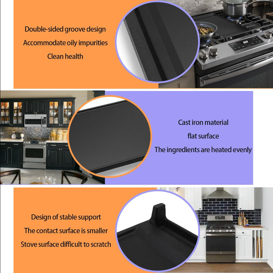 Grill Pan Upgraded GE Gas Range Griddle Cast Iron Center Plate