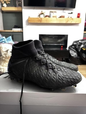 Nike Hypervenom 3 Elite Df Fg AJ3803-001 Cleats black Men s Size 7