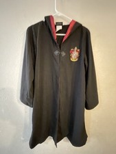Harry Potter Gryffindor Wizard SchoolHooded Robe Cape Cosplay Size m child