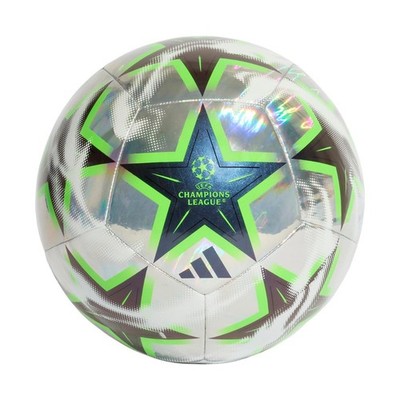 adidas UCL Training 26/27 Foil Fußball Trainingsball Spielball Silber KE9774