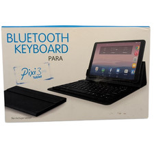 Funda Teclado Inalámbrico Bluetooth para Alcatel Pixi 3 10 Pulgadas Compacto Portátil