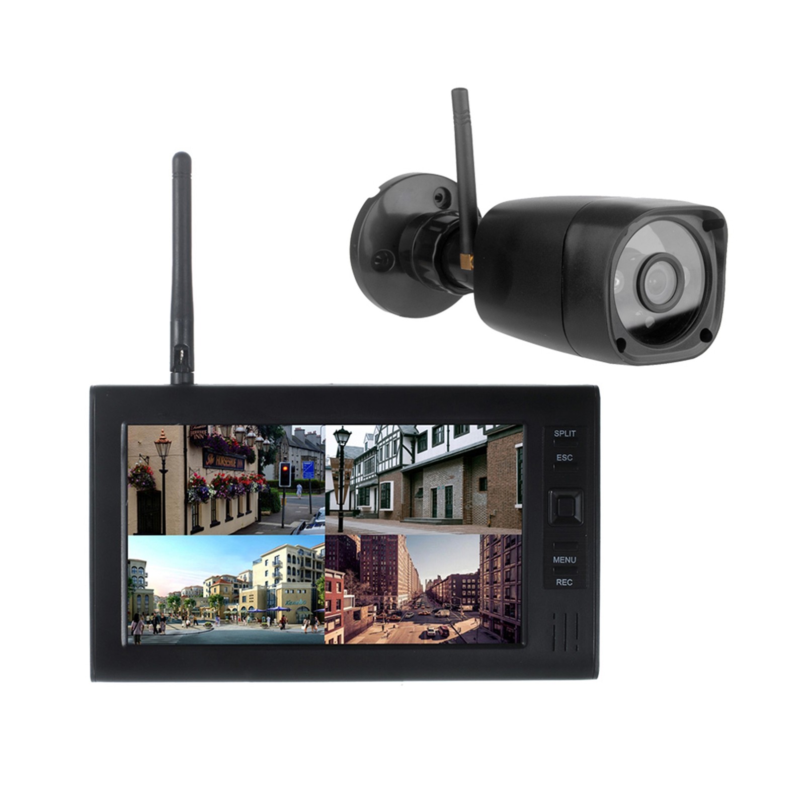With 720p Camera And 7 Inch Lcd Monitor Wt