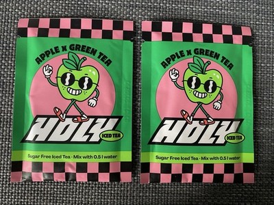 Holy Energy Iced Tea Apple x Green Tea Eistee 2 Portionen Proben