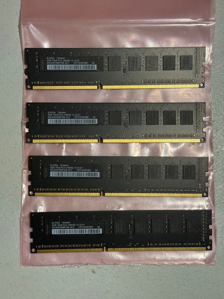 256GB (16x16GB) DDR3 PC3-8500R 4Rx4 ECC RDIMM Server Memory for