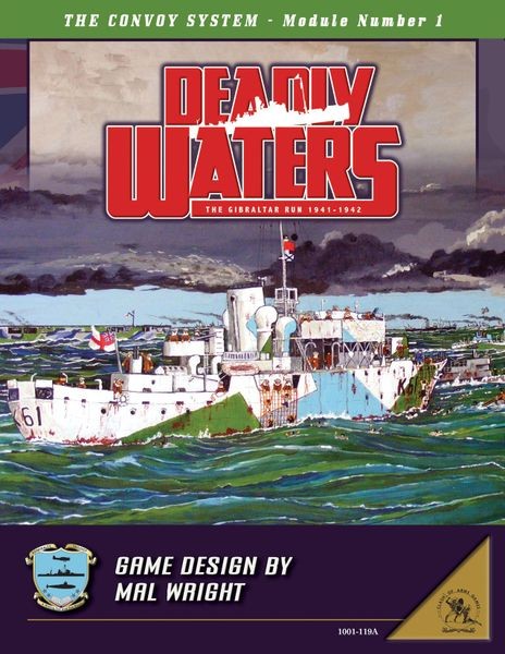 Clash of Arms Games 1001-119 Convoy Deadly Waters - The Gibraltar Run 1941-1942