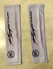 Hell Star Sports Arm Sleeves Grey One Size 2-Pack Compression HSSPSLE1-GRY1