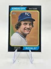 George Brett 2021 Topps Update #CNW-9 Topps Cards That Never Were Black /299