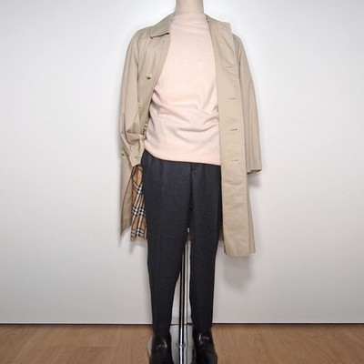 Burberry Trenchcoat Mac Beige  Herren Größe L