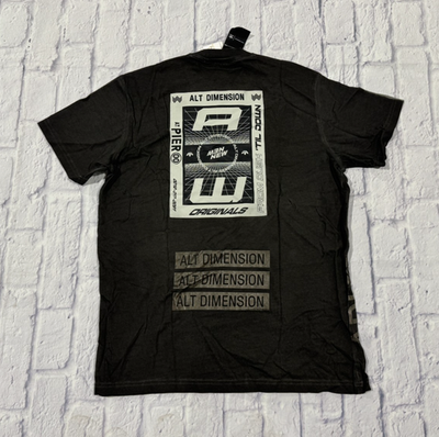 NEW Alexander Wang x Adidas Bleach ALT Dimension T-Shirt Black