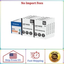 Pen Gear Copy Paper 8.5" x 11" 92 Bright White 20 lb 10 Ream Case 5,000 Sheets