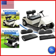 NOKINS Golf Cart Seat Covers 4 Piece Fits EZGO TXT 1994-2013 RXV 2008 