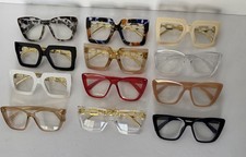 12 Pairs Women  s Fashion Glasses Eyeglasses - New