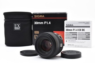 [MINT] Sigma AF 30mm f/1.4 EX DC HSM Lens for Canon EF Mount From JAPAN