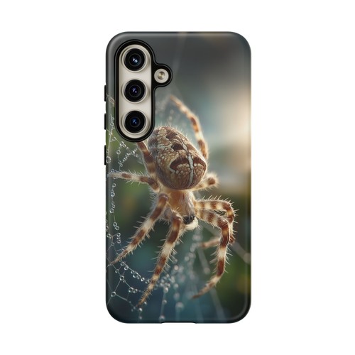 Brown Spider Wet Dew Web Phone Case for iPhone, Samsung Galaxy, Pixel - 第 164/241 張圖片