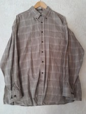 Vtg Outdoor Exchange Mens Brushed Flannel Casual Work School Shirt Plaid Large