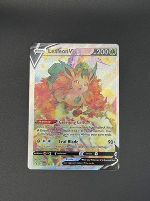 Leafeon V 167/203 Evolving Skies Alt Art Full Art    