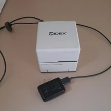 Widex EF24TT Hearing Aids with Z power recharger and accessories.  Used Pair 
