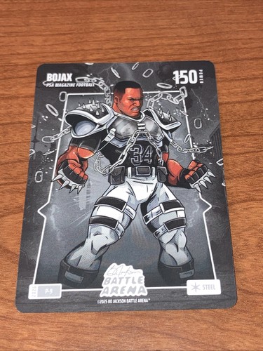Bo Jackson Battle Arena 2026 Bojax P-9 PSA Magazine Exclusive SP Steel 150 Power