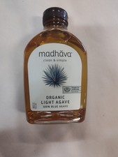 Madhava Organic 100 Blue Agave Sweetener Sugar Substitute, Shelf-Stable, 23.5oz
