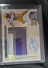 2022 Leaf Trinity - Patch Auto Derek Stingley Jr. #PA-DS1 Silver Spectrum /12...