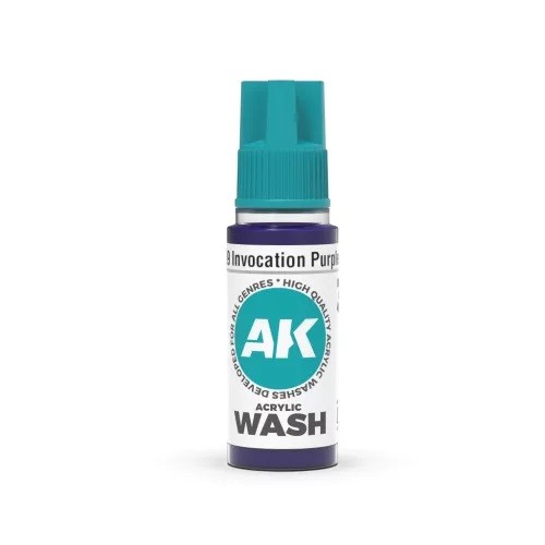 AK Interactive AK19309 - Acrylic Wash - Invocation Purple (18ml) - New
