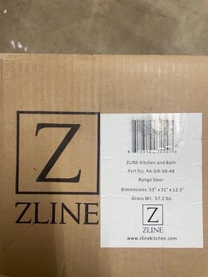 ZLINE Paramount Series Snow Stainless Steel Range Doors 48  Range, Oven Doors