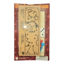 Brain Busters Unisex Kids Teaser Wooden Lightweight Complete Golf Game