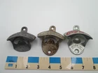 Lot of Three Vintage Coca Cola Bottle Openers Starr Newport News, VA
