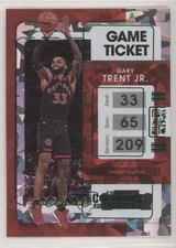 2021-22 Panini Contenders Game Ticket Green Ice Gary Trent Jr #21 0je1