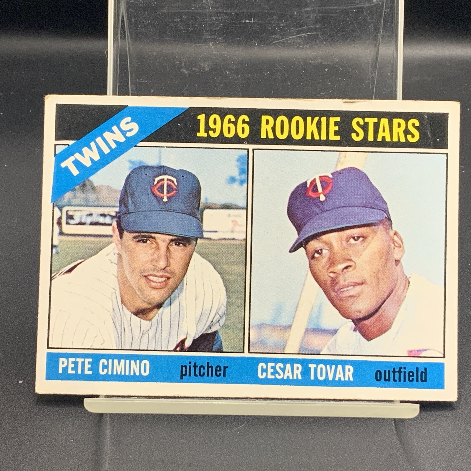 1966 Topps - High # Cesar Tovar, Pete Cimino #563 (RC)