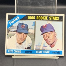 1966 Topps - High # Cesar Tovar, Pete Cimino #563 (RC)