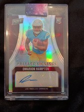 2024 Panini Omarion Hampton JERSEY MATCH 1/1!!! #OH Private Signings Auto #/25 