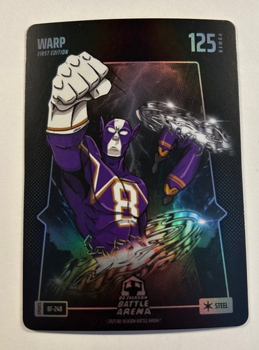 2025 Bo Jackson Battle Arena Update WARP Steel BattleFoil #BF-248