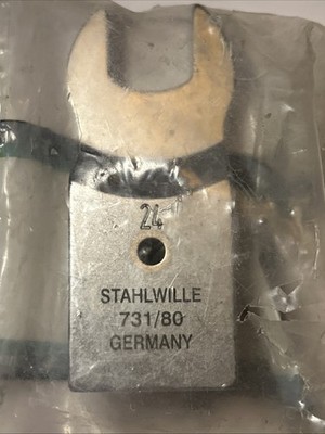 Stahlwille 58218024 731/80 Open ended shell tool 24 mm