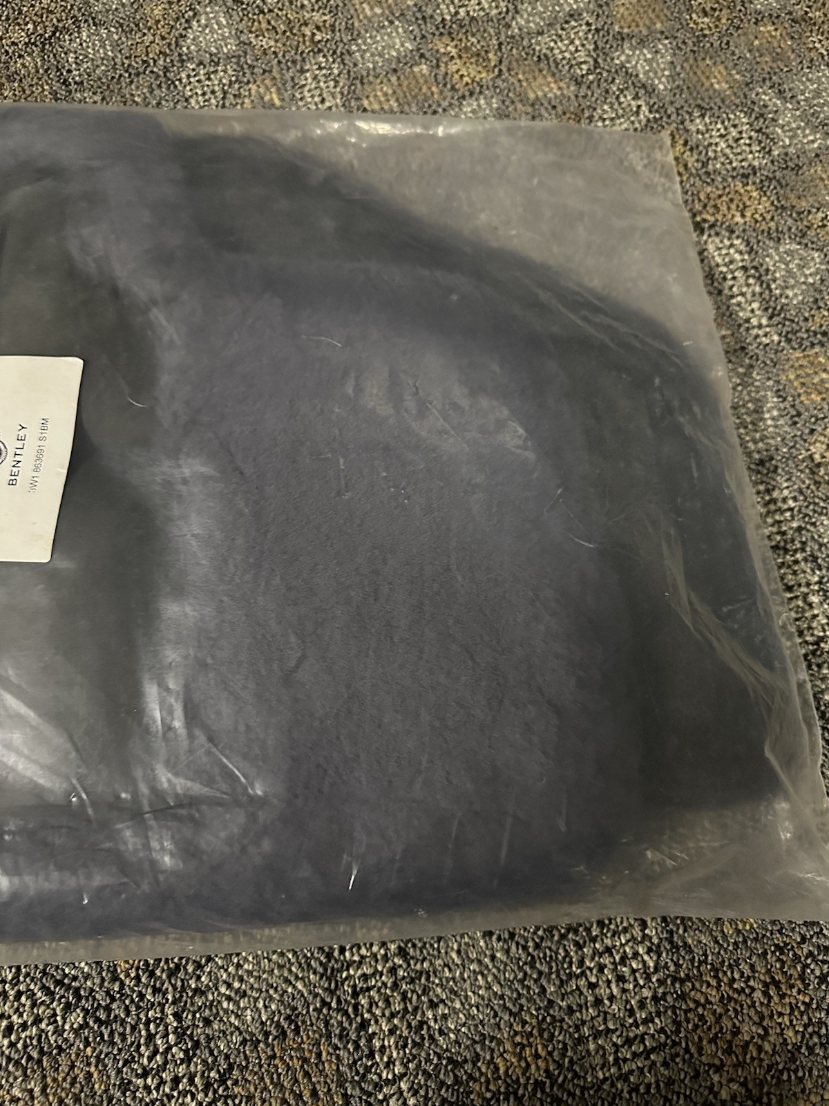 NEW Genuine OEM Bentley Lambswool Navy Rugs For 2004+ GT, GTC, Flying Spur