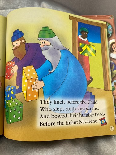 Livre enfant "La naissance de Jésus" et CD de lire le long du texte et chanter le long des chansons - Photo 7/9